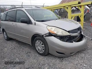2006 Toyota Sienna CE with VIN 5TDZA23C76S537296, listed as a IAAI auction lot 42055856 with 150,734 mi miles and . Bid and sale history available at carsss.com. Image 1.