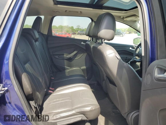 2013 Ford Escape Titanium z VIN 1FMCU0J99DUB78353, wystawiony jako Copart lot #54324725 z przebiegiem 209 829 mil mil oraz Czysty tytuł • Clean title. Historia ofert i sprzedaży dostępna na DreamBid. Obrazek 11.