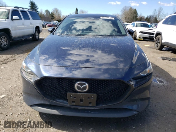 2019 Mazda Mazda3 Hatchback w/Preferred Pkg with VIN JM1BPBMMXK1136923, listed as a Copart auction lot 45404943 with 22,801 mi miles. Bid and sale history available at carsss.com. Image 5.