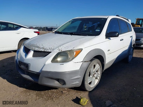 2003 Pontiac Vibe with VIN 5Y2SL62803Z413204, listed as a IAAI auction lot 41658973 with 214,917 mi miles. Bid and sale history available at carsss.com. Image 2.