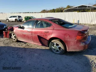 2004 Pontiac Grand Prix GT1 with VIN 2G2WP522241272842, listed as a Copart auction lot 42185785 with 0 mi miles and Salvage Title. Bid and sale history available at carsss.com. Image 2.