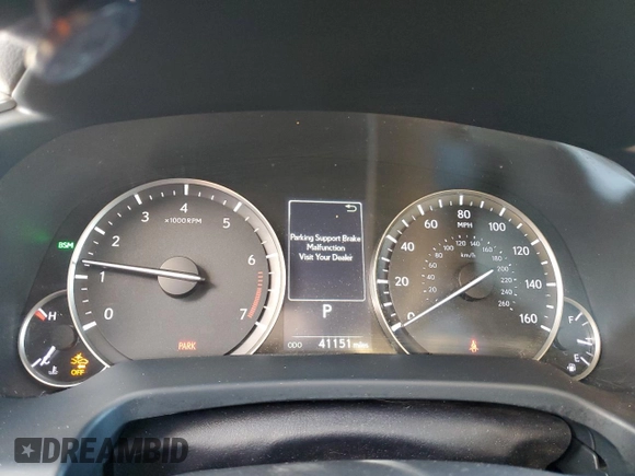 2020 Lexus RX 350L with VIN JTJHZKFA3L2024643, listed as a Copart auction lot 89398575 with 41,151 mi miles and Salvage title. Bid and sale history available at DreamBid. Image 9.