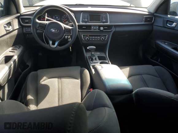 2016 Kia Optima LX with VIN 5XXGT4L38GG028477, listed as a Copart auction lot 46184195 with 80,024 mi miles and Salvage Title. Bid and sale history available at carsss.com. Image 8.