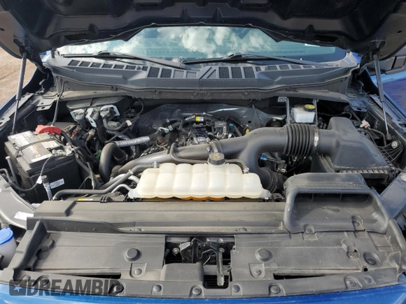 2023 Ford F-150 XL with VIN 1FTEW1EP8PKE04419, listed as a Copart auction lot 60843835 with 31,684 mi miles and Salvage title. Bid and sale history available at DreamBid. Image 11.