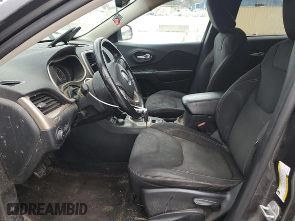 2015 Jeep Cherokee Latitude with VIN 1C4PJMCB3FW650219, listed as a Copart auction lot 51833285 with 177,011 mi miles and Clean Title. Bid and sale history available at DreamBid. Image 7.
