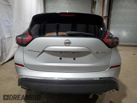 2020 Nissan Murano SV with VIN 5N1AZ2BS2LN131941, listed as a Copart auction lot 46855315 with 104,698 mi miles and Clean Title. Bid and sale history available at DreamBid. Image 6.