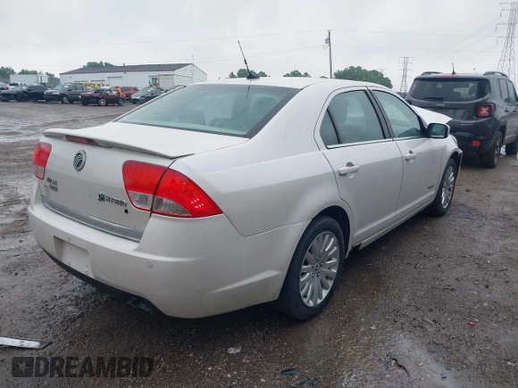 2010 Mercury Milan Hybrid with VIN 3MEDM0L35AR612321, listed as a IAAI auction lot 42297872 with 205,182 mi miles and . Bid and sale history available at DreamBid. Image 4.