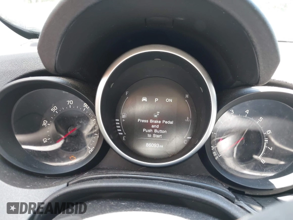 2017 FIAT 500X Trekking with VIN ZFBCFYCB5HP524404, listed as a IAAI auction lot 42542231 with 86,093 mi miles and . Bid and sale history available at DreamBid. Image 7.