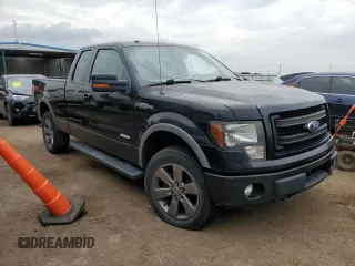 2014 Ford F-150 XL with VIN 1FTFX1ET6EKD18831, listed as a Copart auction lot 62609745 with 196,096 mi miles and Clean title. Bid and sale history available at DreamBid. Image 4.