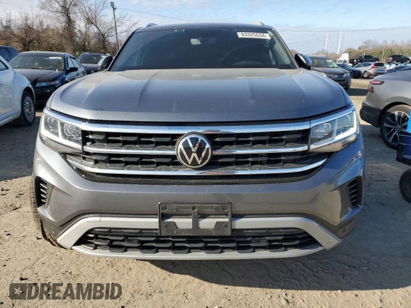2022 Volkswagen Atlas SE z VIN 1V2JE2CA7NC225719, wystawiony jako Copart lot #83325534 z przebiegiem 48 858 mil mil oraz Szkoda całkowita • Salvage title. Historia ofert i sprzedaży dostępna na DreamBid. Obrazek 5.
