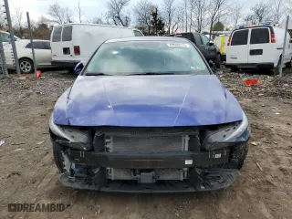 2023 Hyundai Elantra Hybrid Limited with VIN KMHLN4AJ1PU048120, listed as a Copart auction lot 49696575 with 35,294 mi miles and Salvage Title. Bid and sale history available at carsss.com. Image 5.
