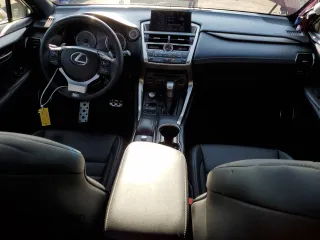 2015 Lexus NX 200t with VIN JTJYARBZ5F2010419, listed as a Copart auction lot 59632075 with 82,501 mi miles and Salvage title. Bid and sale history available at DreamBid. Image 8.