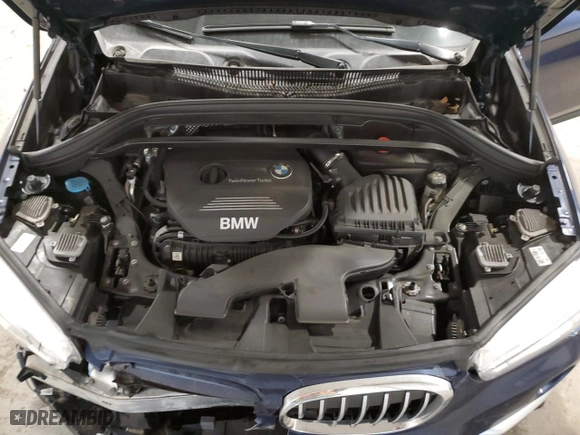 2016 BMW X1 xDrive28i with VIN WBXHT3C39G5E48628, listed as a Copart auction lot 47618975 with 52,953 mi miles and Salvage Title. Bid and sale history available at carsss.com. Image 12.