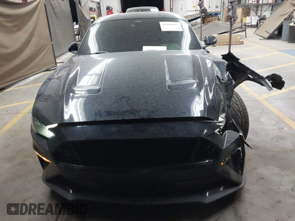 2021 Ford Mustang EcoBoost with VIN 1FA6P8TH0M5110017, listed as a IAAI auction lot 41949095 with 50,321 mi miles and . Bid and sale history available at DreamBid. Image 12.