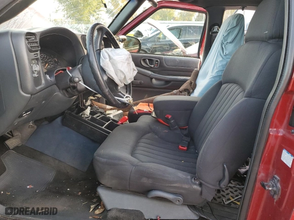 2003 Chevrolet S-10 LS with VIN 1GCCS19X038167526, listed as a Copart auction lot 79934724 with 0 mi miles and Salvage Title. Bid and sale history available at carsss.com. Image 7.