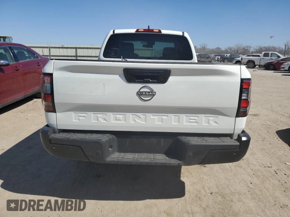 2023 Nissan Frontier S z VIN 1N6ED1CL9PN657282, wystawiony jako Copart lot #48921625 z przebiegiem 25 804 mil mil oraz Czysty tytuł • Clean title. Historia ofert i sprzedaży dostępna na DreamBid. Obrazek 6.