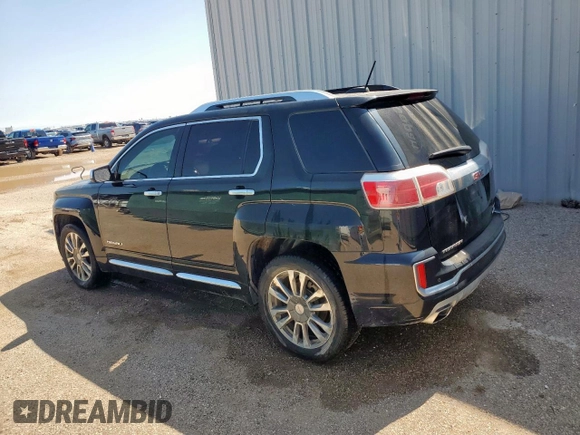 2017 GMC Terrain Denali with VIN 2GKFLVE35H6156298, listed as a Copart auction lot 60050555 with 179,476 mi miles and Clean title. Bid and sale history available at DreamBid. Image 2.
