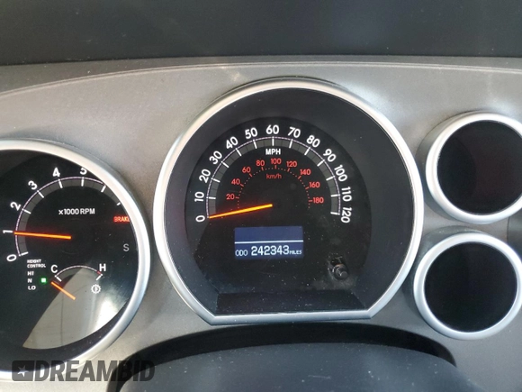 2010 Toyota Sequoia Platinum with VIN 5TDDW5G18AS024010, listed as a Copart auction lot 46902635 with 242,343 mi miles and Salvage Title. Bid and sale history available at carsss.com. Image 9.