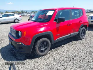 2017 Jeep Renegade Sport z VIN ZACCJBAB8HPG03001, wystawiony jako IAAI lot #42058209 z przebiegiem 80 655 mil mil oraz . Historia ofert i sprzedaży dostępna na DreamBid. Obrazek 18.