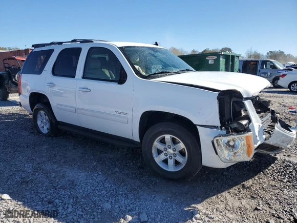 2014 GMC Yukon SLT with VIN 1GKS2CE01ER179914, listed as a Copart auction lot 81478134 with 0 mi miles and Salvage Title. Bid and sale history available at carsss.com. Image 4.
