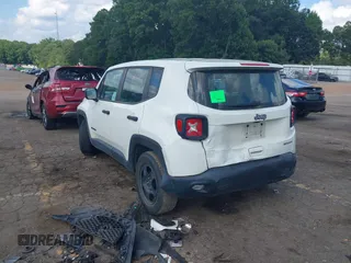 2020 Jeep Renegade Sport z VIN ZACNJAAB8LPL16038, wystawiony jako IAAI lot #40168242 z przebiegiem 105 275 mil mil oraz . Historia ofert i sprzedaży dostępna na DreamBid. Obrazek 3.