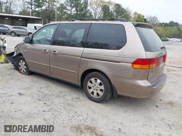 2004 Honda Odyssey EX with VIN 5FNRL18684B072343, listed as a IAAI auction lot 41945142 with 222,990 mi miles and . Bid and sale history available at DreamBid. Image 3.