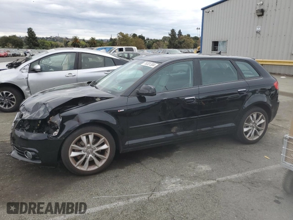 2012 Audi A3 2.0 TDI Premium with VIN WAUBJAFM6CA096508, listed as a Copart auction lot 76301304 with 90,904 mi miles and Salvage Title. Bid and sale history available at carsss.com. Image 1.