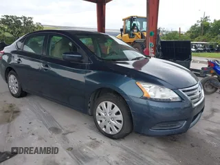 2014 Nissan Sentra SV with VIN 3N1AB7AP9EY336930, listed as a IAAI auction lot 42673115 with 129,411 mi miles and . Bid and sale history available at DreamBid. Image 1.