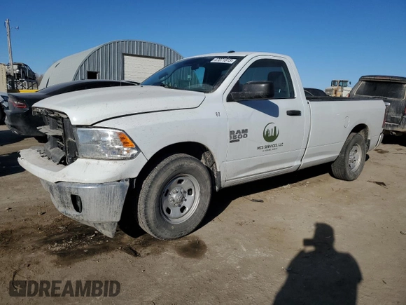 2022 Ram 1500 Tradesman with VIN 3C6JR6DG2NG374477, listed as a Copart auction lot 47071815 with 13,772 mi miles and Salvage title. Bid and sale history available at DreamBid. Image 1.