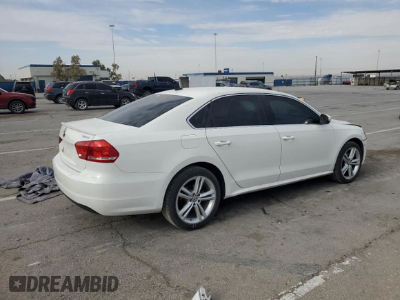 2015 Volkswagen Passat SE с VIN 1VWBV7A39FC090734, выставлен на аукционе Copart как лот 56257835 с пробегом 115 437 миль миль и Списание • Salvage title. История ставок и продаж доступна на DreamBid. Изображение 3.
