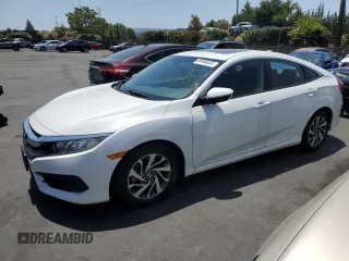 2018 Honda Civic EX с VIN 2HGFC2F71JH570041, выставлен на аукционе Copart как лот 59996655 с пробегом 57 363 миль миль и Списание • Salvage title. История ставок и продаж доступна на DreamBid. Изображение 1.
