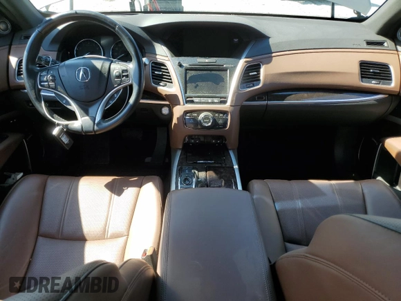 2019 Acura RLX Hybrid Advance Pkg with VIN JH4KC2F98KC000152, listed as a Copart auction lot 50543715 with 55,179 mi miles and Salvage Title. Bid and sale history available at carsss.com. Image 8.