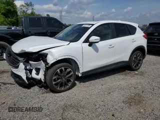 2016 Mazda CX-5 Grand Touring with VIN JM3KE2DY0G0804354, listed as a Copart auction lot 50311185 with 105,588 mi miles and Salvage Title. Bid and sale history available at carsss.com. Image 1.