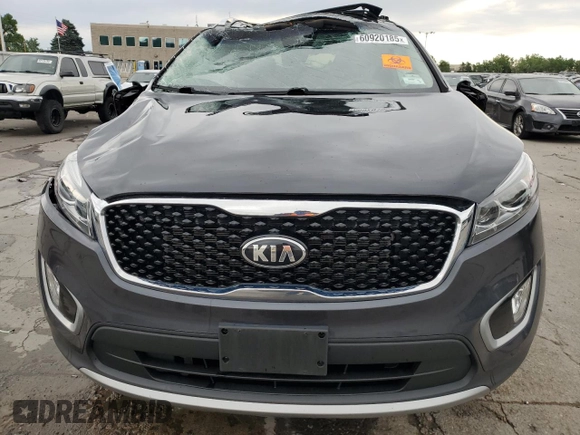 2018 Kia Sorento EX with VIN 5XYPHDA53JG423613, listed as a Copart auction lot 60920185 with 65,122 mi miles and Salvage title. Bid and sale history available at DreamBid. Image 5.