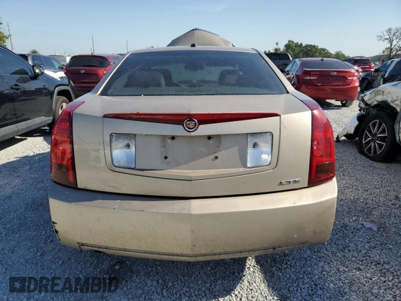 2006 Cadillac CTS with VIN 1G6DM57T660189008, listed as a Copart auction lot 57402805 with 159,606 mi miles and Salvage title. Bid and sale history available at DreamBid. Image 6.