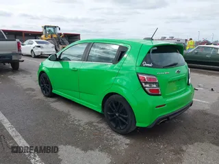 2017 Chevrolet Sonic LT with VIN 1G1JD6SB1H4163702, listed as a IAAI auction lot 41919183 with 96,748 mi miles and . Bid and sale history available at DreamBid. Image 3.