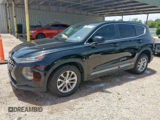 2019 Hyundai Santa Fe SE z VIN 5NMS23AD8KH059418, wystawiony jako Copart lot #56154545 z przebiegiem 134 283 mil mil oraz Czysty tytuł • Clean title. Historia ofert i sprzedaży dostępna na DreamBid. Obrazek 1.