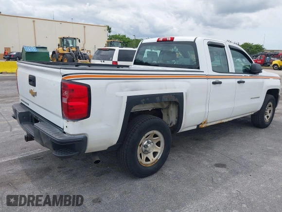2016 Chevrolet Silverado 1500 Work Truck with VIN 1GCVKNEC2GZ217023, listed as a IAAI auction lot 41759624 with 273,940 mi miles. Bid and sale history available at carsss.com. Image 4.