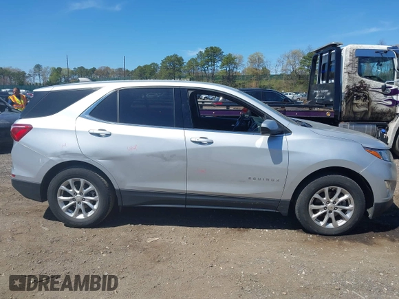2020 Chevrolet Equinox LT with VIN 2GNAXJEV4L6191855, listed as a IAAI auction lot 42115036 with 131,489 mi miles and . Bid and sale history available at DreamBid. Image 13.
