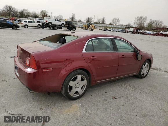 2009 Chevrolet Malibu 2LT with VIN 1G1ZJ57759F186450, listed as a Copart auction lot 49546795 with 148,076 mi miles and Salvage Title. Bid and sale history available at DreamBid. Image 3.