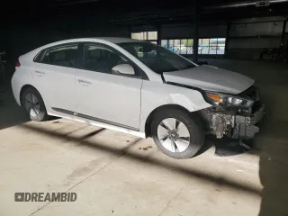 2021 Hyundai Ioniq SE with VIN KMHC75LC0MU260811, listed as a Copart auction lot 82023644 with 83,366 mi miles and Salvage Title. Bid and sale history available at DreamBid. Image 4.