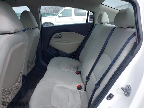 2012 Kia Rio LX with VIN KNADM4A38C6049757, listed as a IAAI auction lot 41715458 with 163,176 mi miles. Bid and sale history available at carsss.com. Image 8.