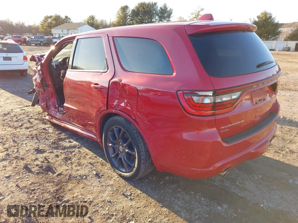 2017 Dodge Durango R/T with VIN 1C4SDJCT4HC681573, listed as a IAAI auction lot 41492029 with 121,515 mi miles and . Bid and sale history available at DreamBid. Image 3.