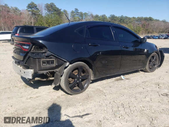 2015 Dodge Dart SXT with VIN 1C3CDFBB3FD346357, listed as a Copart auction lot 49389445 with 83,213 mi miles and Salvage Title. Bid and sale history available at carsss.com. Image 3.