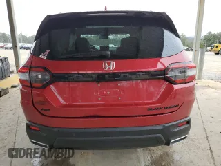 2025 Honda Pilot Black Edition with VIN 5FNYG1H91SB029776, listed as a Copart auction lot 44060215 with 9,720 mi miles and Salvage Title. Bid and sale history available at carsss.com. Image 6.