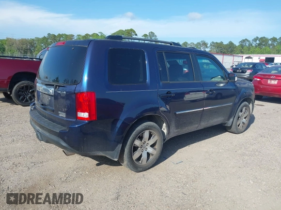 2014 Honda Pilot Touring with VIN 5FNYF4H92EB019248, listed as a IAAI auction lot 41942963 with 136,183 mi miles and . Bid and sale history available at carsss.com. Image 4.