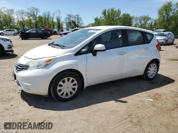 2014 Nissan Note SV with VIN 3N1CE2CP2EL404367, listed as a Copart auction lot 54251875 with 56,476 mi miles and Clean Title. Bid and sale history available at DreamBid. Image 1.