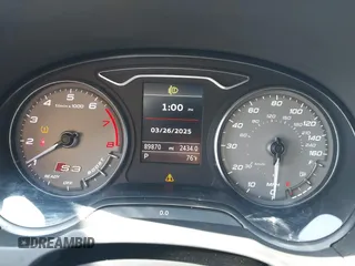 2016 Audi S3 Premium Plus with VIN WAUB1GFF6G1033385, listed as a IAAI auction lot 41857842 with 89,870 mi miles. Bid and sale history available at carsss.com. Image 7.