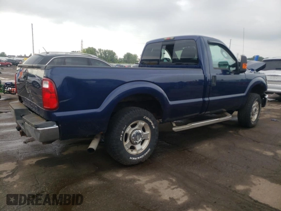 2011 Ford Super Duty F-250 SRW XL with VIN 1FTBF2B64BEA00271, listed as a Copart auction lot 70042814 with 0 mi miles and Salvage Title. Bid and sale history available at carsss.com. Image 3.