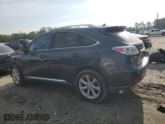 2011 Lexus RX 350 with VIN 2T2ZK1BA8BC064725, listed as a Copart auction lot 58763565 with Not provided miles and Salvage title. Bid and sale history available at DreamBid. Image 2.
